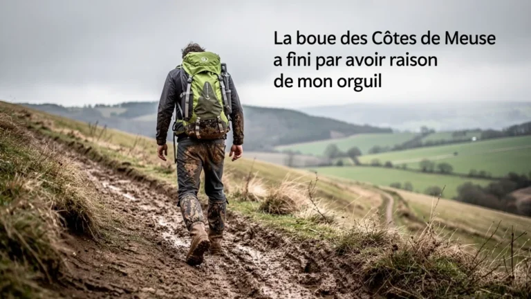 La boue des Côtes de Meuse a fini par avoir raison de mon orgueil